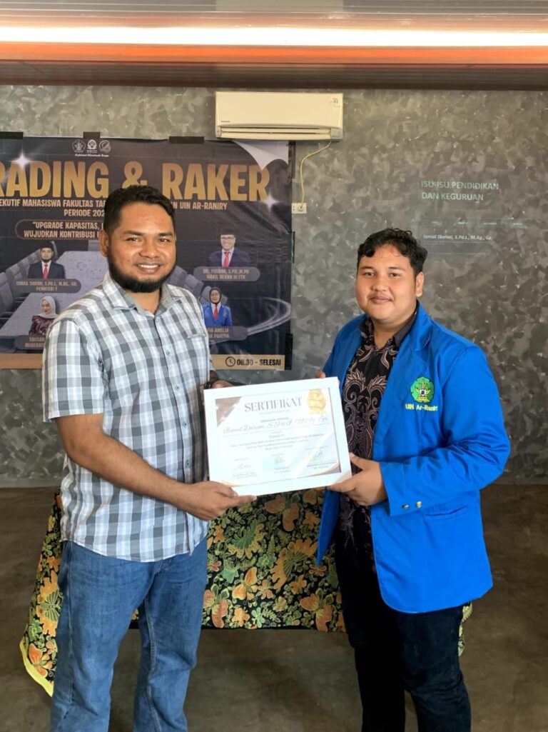 DEMA FTK Gelar Upgrading, Ismail Darimi Paparkan tentang Isi-isi Dunia Pendidikan